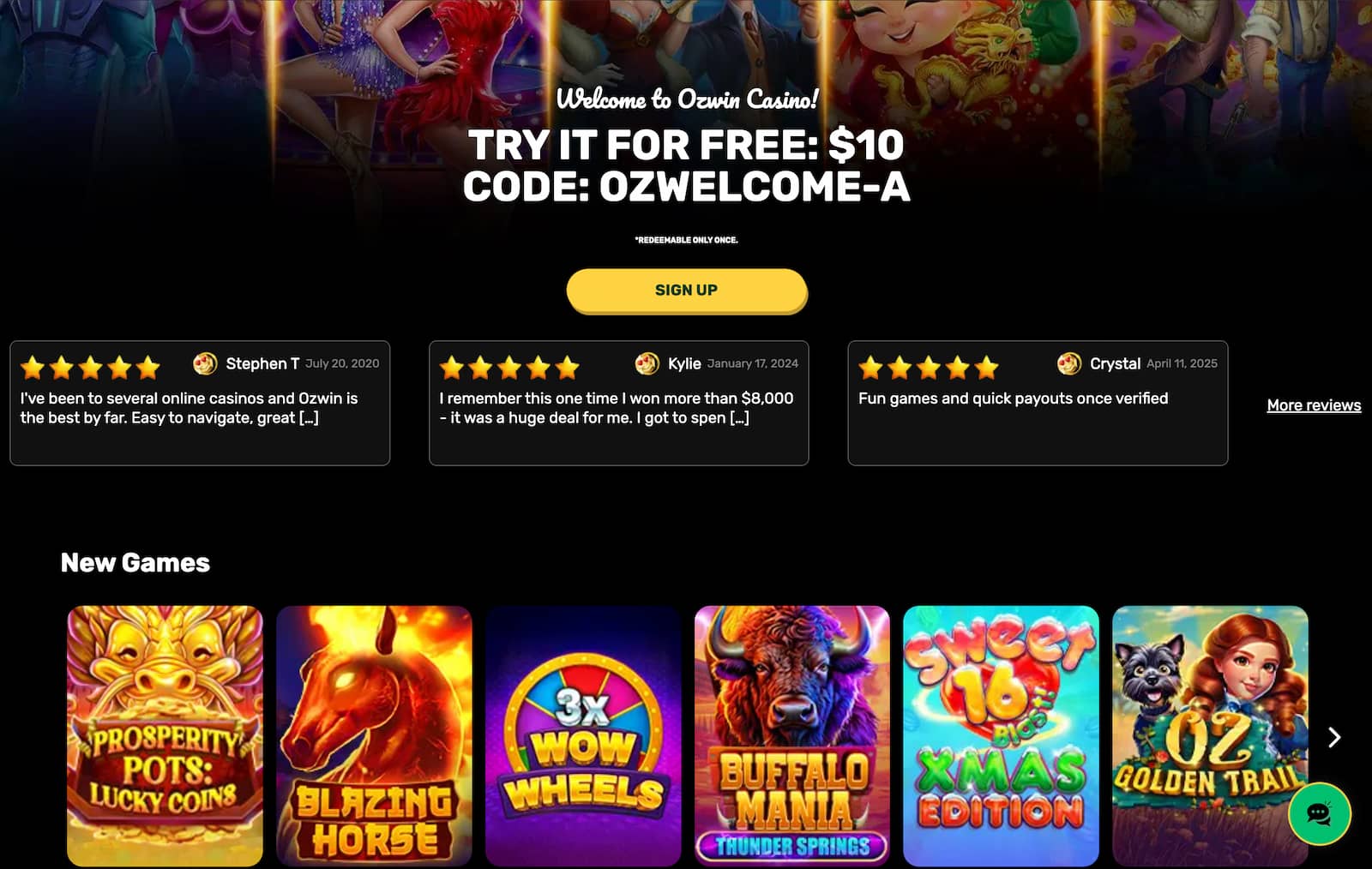 Ozwin Casino